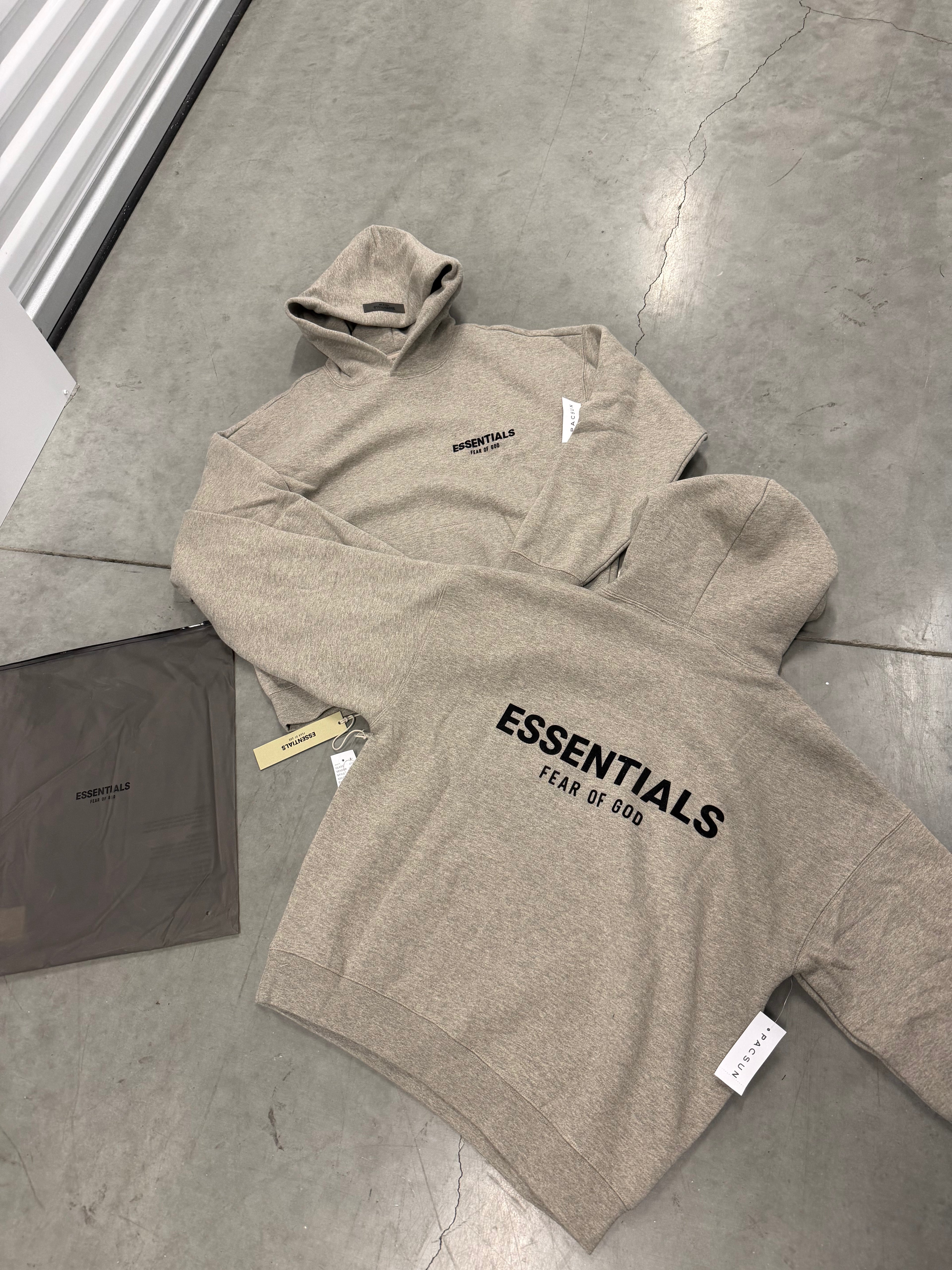 Dark Oat Ess Hoodie