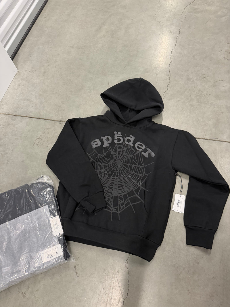 Black On Black Hoodie